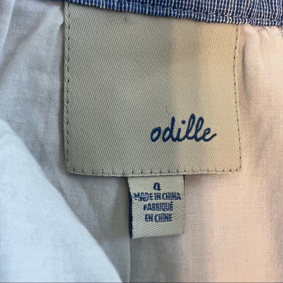 Odille Anthropologie Women's Tiered Ruffle Embroidered Skirt. Sz 4 - Picture 5 of 10